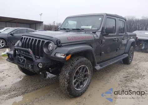 2020 Jeep Gladiator Sport S 4X4 из США, поврежденный, VIN 1C6HJTAG4LL144254